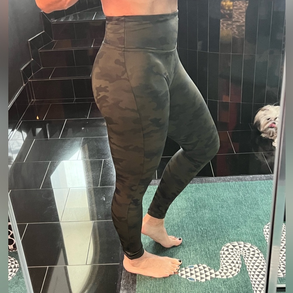 Spanx camo leggings
